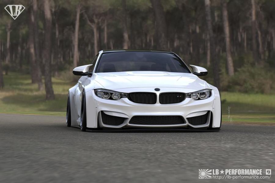  BMW M4 Coupe by Liberty Walk 2016 года  (фото 2 из 8)